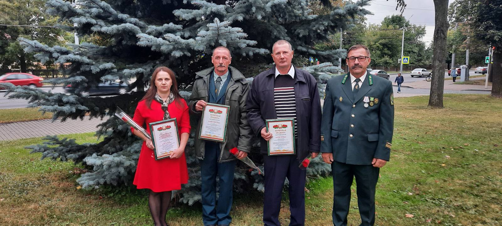 Приняли участие в торжественных мероприятиях ко Дню работников леса в Могилёвском ГПЛХО