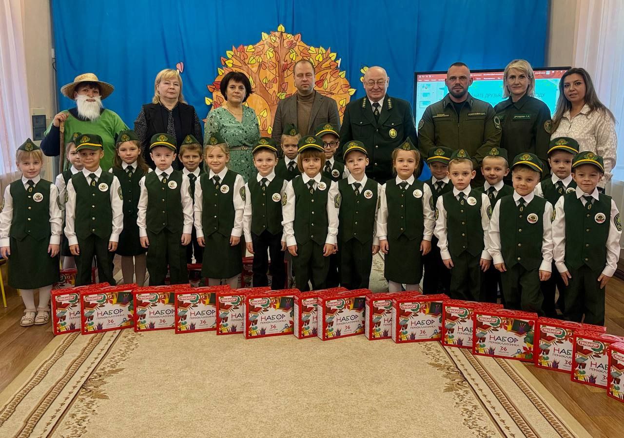 Дошкольное лесничество приняло в свои ряды молодое пополнение