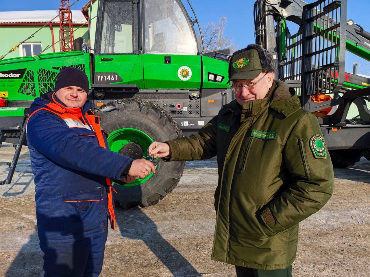 Очередное пополнение нашего парка техники