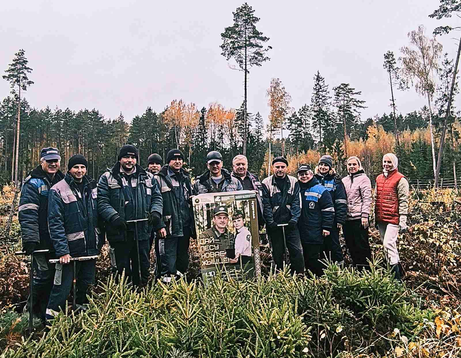 Акция 'Дай лесу новае жыццё!' продолжается