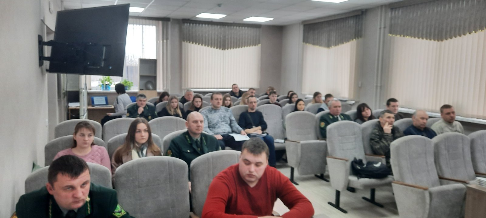 На базе Белыничского лесхоза прошел  семинар   по охране труда 