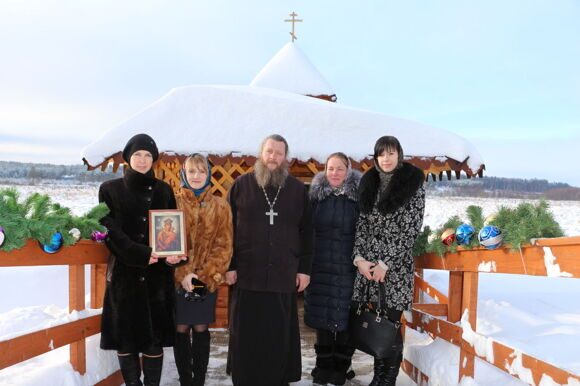 Освящение купели состоялось в деревне Ослевка