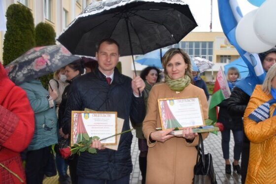 Церемония торжественного открытия обновлённой районной Доски почёта прошло в Белыничах